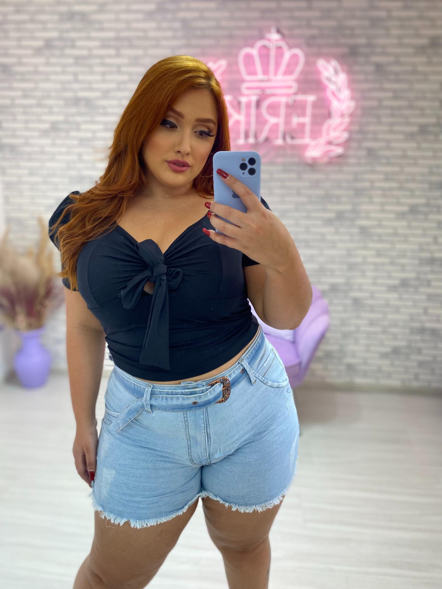 SHORTS JEANS PLUS SIZE 3089902