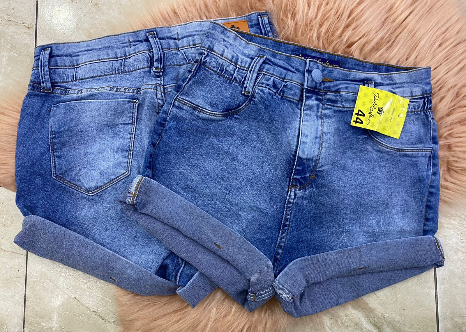 SHORTS JEANS PLUS SIZE 44244.02